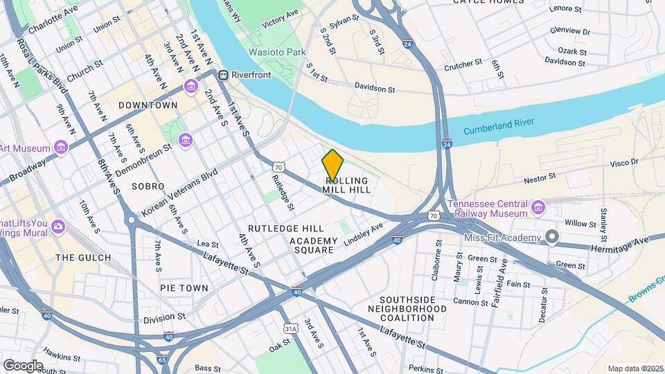 Ryman Lofts Mapa y Detalles de la Ubicación
