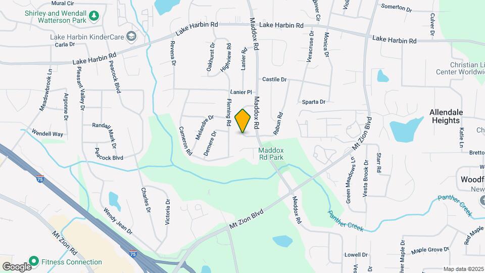 6581 Allatoona Rd Mapa y Detalles de la Ubicación
