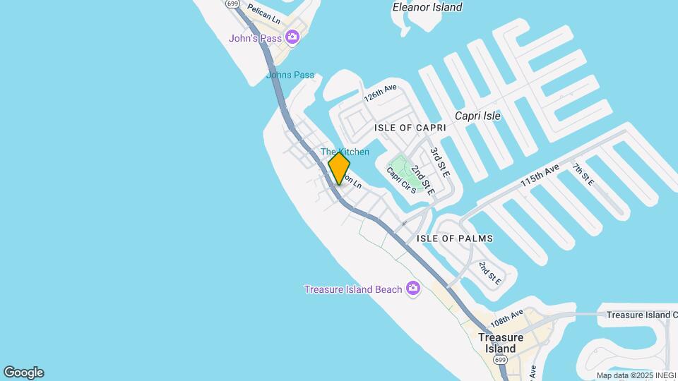12127 Gulf Blvd-Unit -2 Map and Location Details