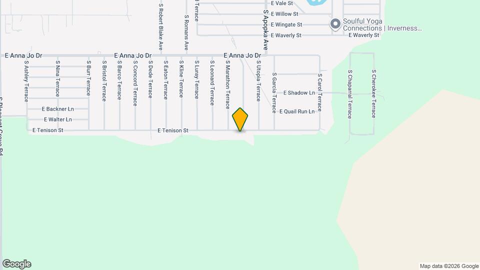 6140 E Tenison St Map and Location Details