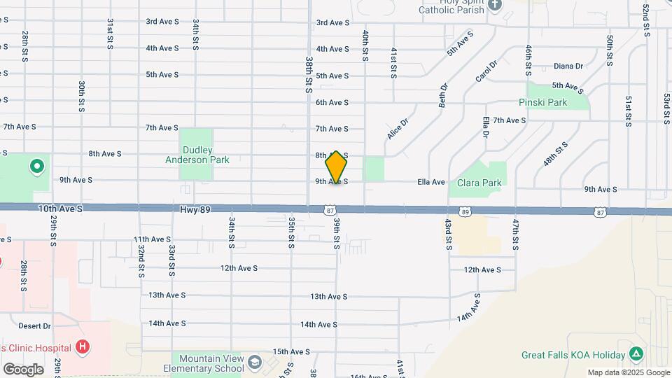 3824 9th Ave S Map and Location Details