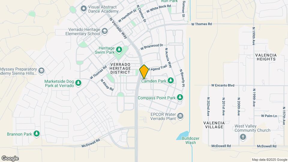20646 W Delaney Dr Map and Location Details