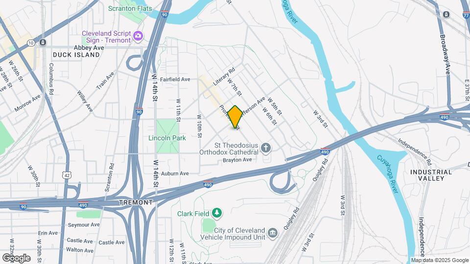 2446 Professor Ave, Unit A - Main Floor Map and Location Details