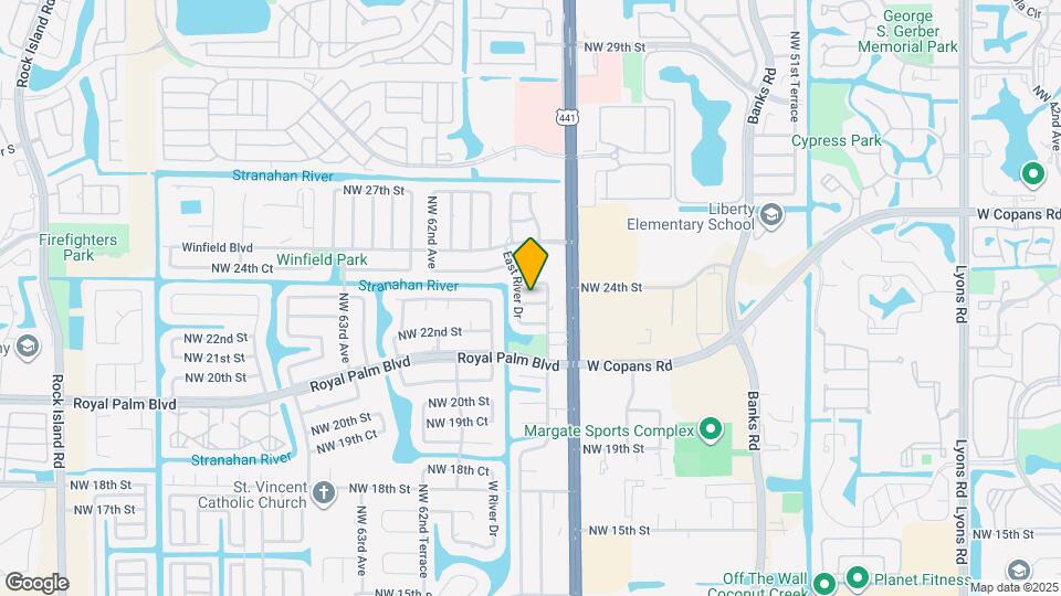 5709 NW 23rd St Map and Location Details