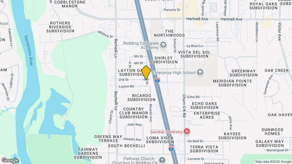 1210 C St Mapa y Detalles de la Ubicación