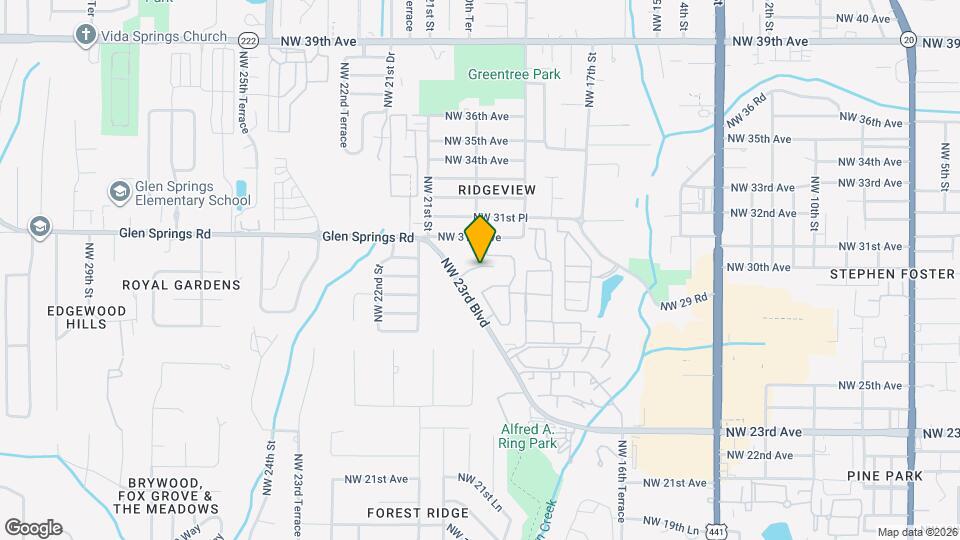 3020 NW 28th Cir Map and Location Details