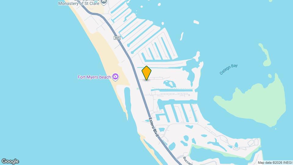 6899 Estero Blvd Map and Location Details