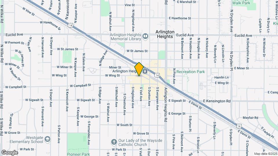44 N Vail Ave Map and Location Details