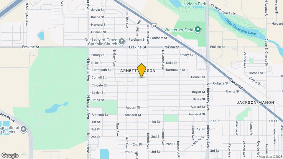 2911 Cornell St Map and Location Details