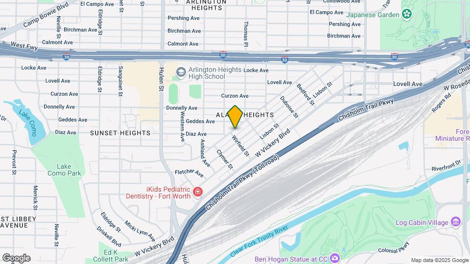 4233 Alamo Ave Map and Location Details