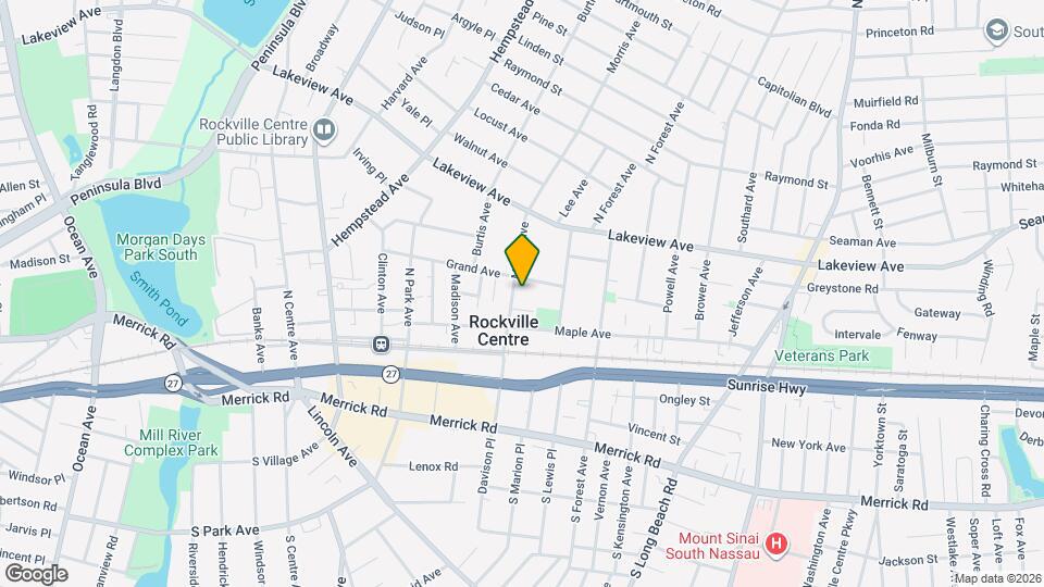 121 Morris Ave Map and Location Details