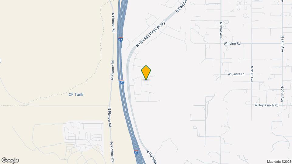 3760 W Amber Nickole Ct Map and Location Details