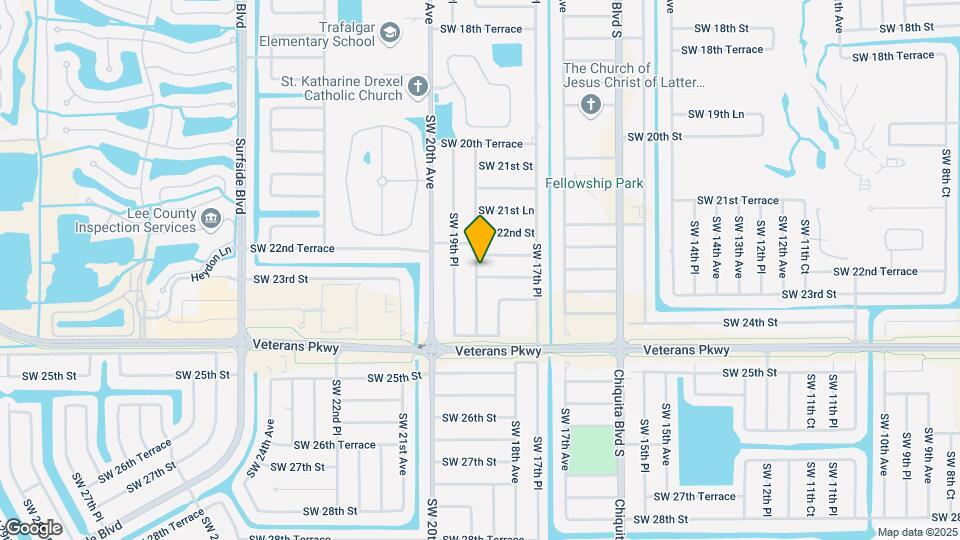 1821 SW 22nd Ln Map and Location Details