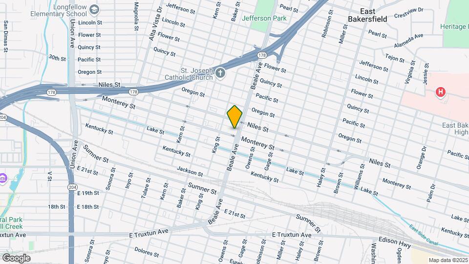 824 Monterey St Mapa y Detalles de la Ubicación