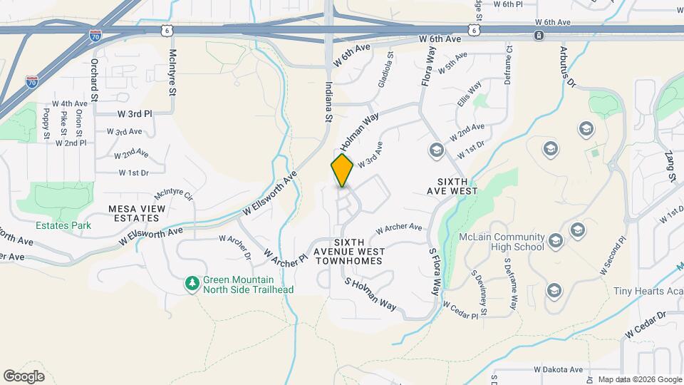 14673 W Ellsworth Ave Map and Location Details