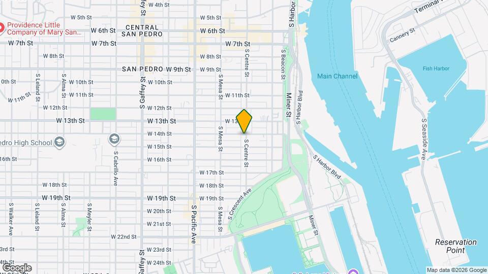 305 W 14th St Mapa y Detalles de la Ubicación