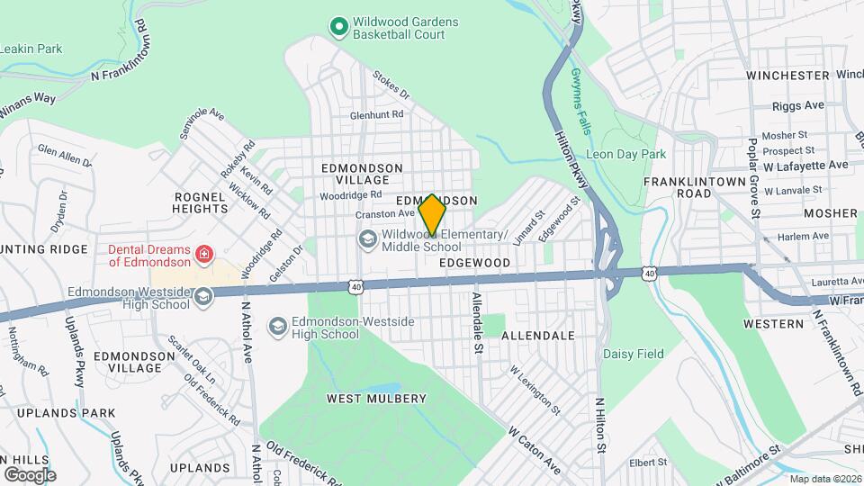 3806 Harlem Ave Mapa y Detalles de la Ubicación