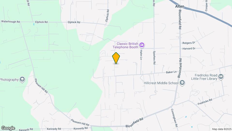 645 Snow Rd Map and Location Details