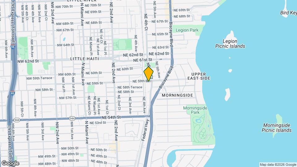 5814 NE 4th Ct-Unit -03 Map and Location Details