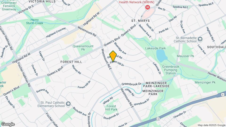 203 Forest Hill Dr Map and Location Details