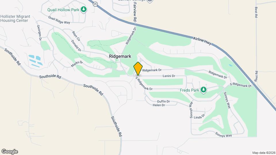 565 S Ridgemark Dr Map and Location Details