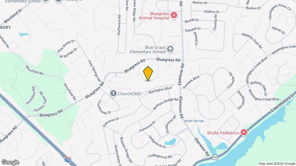 1616 Summerhill Dr, Unit 260518 Map and Location Details