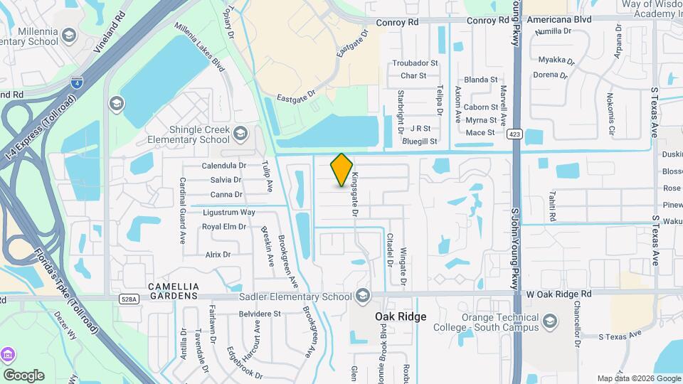 4039 Castlegate Dr Map and Location Details