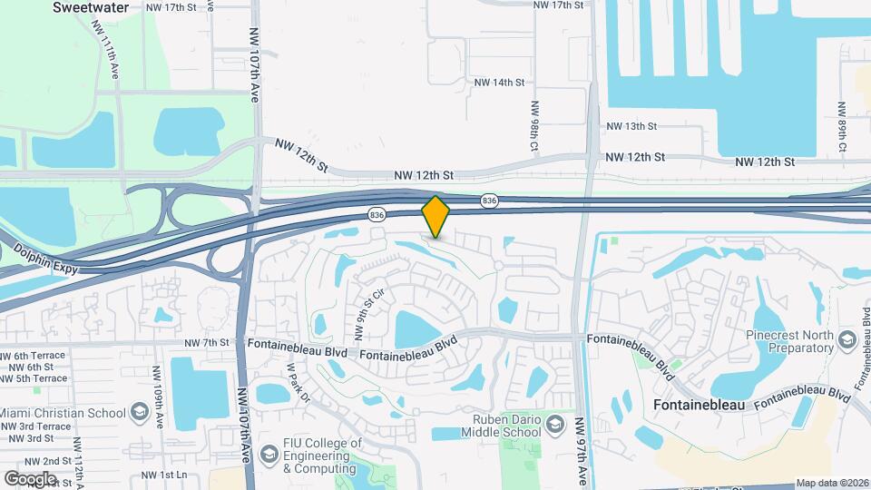 10020 NW 10th St Map and Location Details