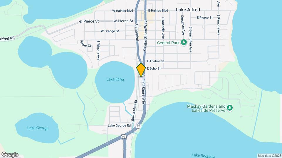 875 S Lake Shore Way Map and Location Details