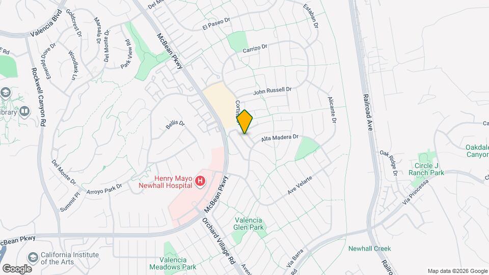 25730 Rancho Adobe Rd Map and Location Details