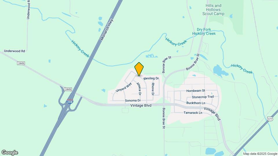 4408 Napa Valley Dr Map and Location Details