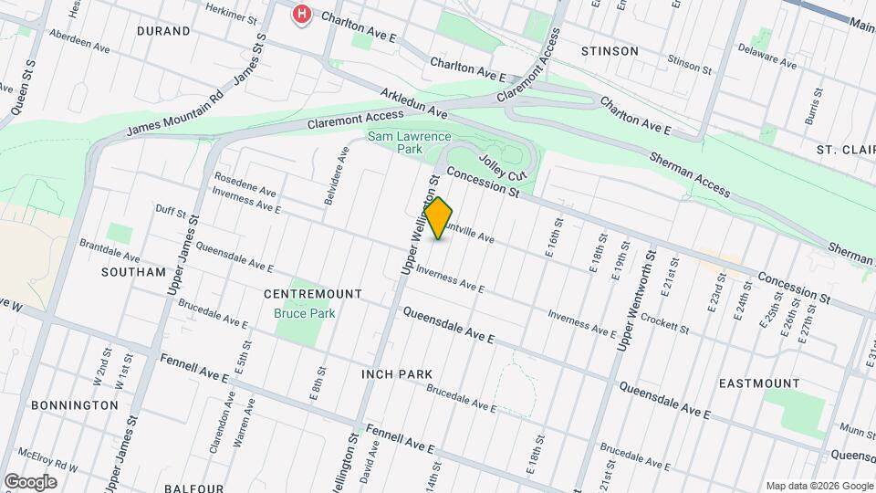 85 E 11th St Map and Location Details