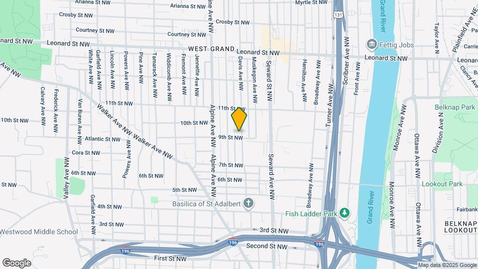 705 9th St NW Map and Location Details