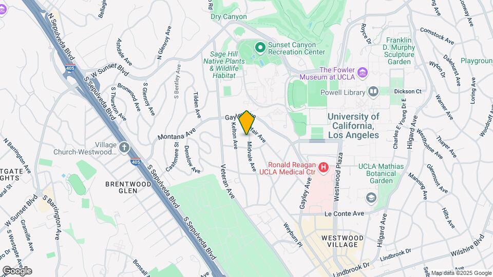 455 Midvale Avenue, Map and Location Details