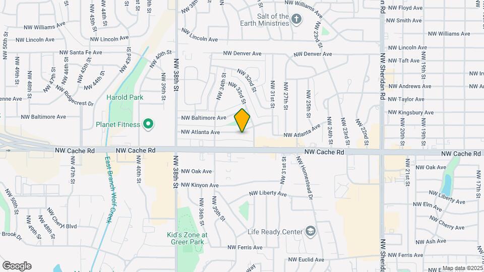 3308 NW Atlanta Ave Map and Location Details