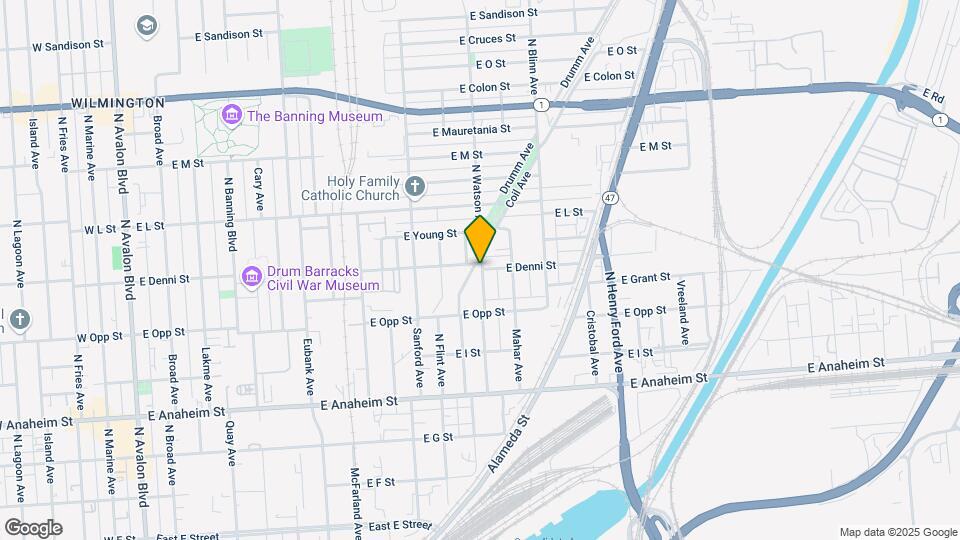 1051 Watson Ave Map and Location Details