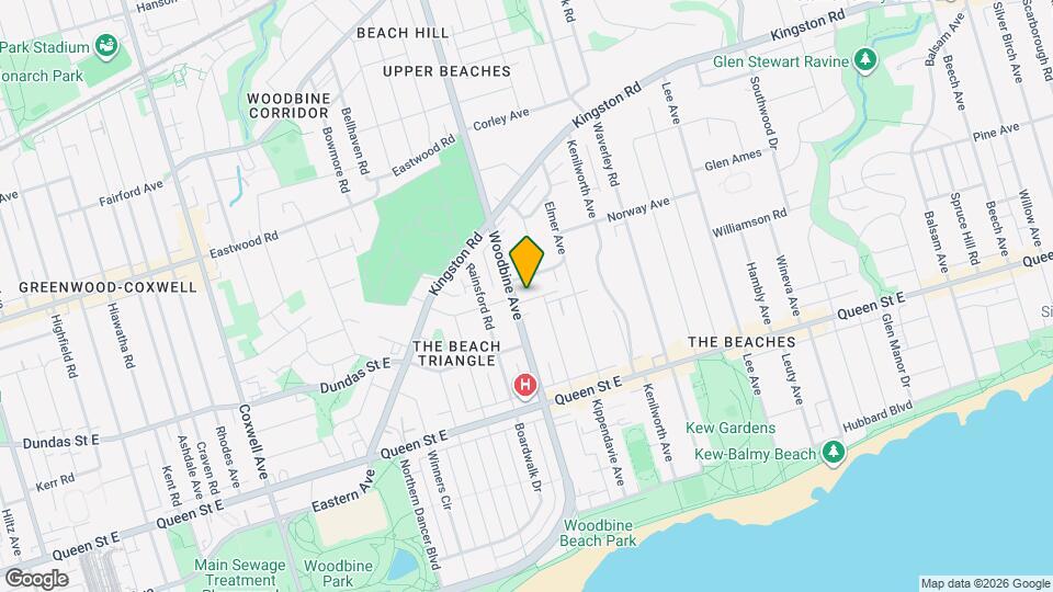 4 Hartford Ave Map and Location Details