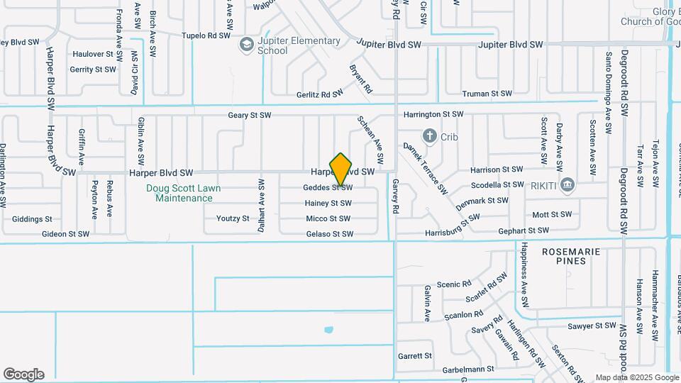 748 Geddes St SW Map and Location Details
