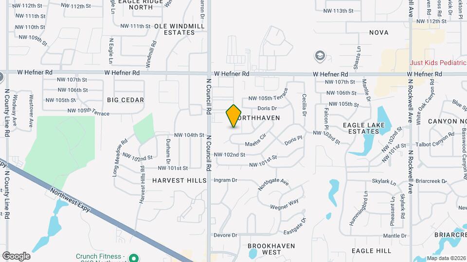 7909 Maehs Terrace Mapa y Detalles de la Ubicación