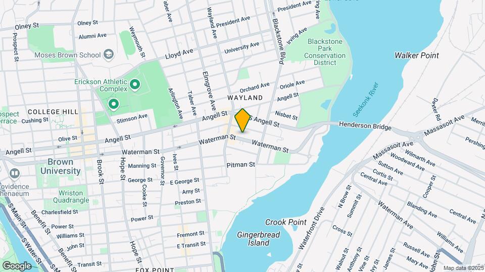 246 Waterman St, Unit 3 Map and Location Details