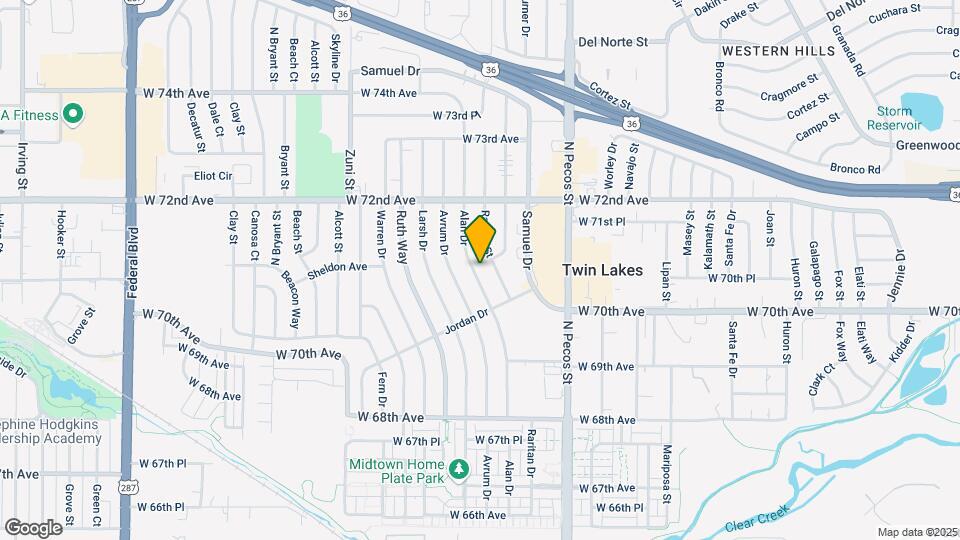 7056 Alan Dr Map and Location Details