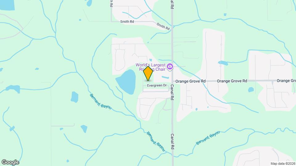 18102 Evergreen Dr Map and Location Details