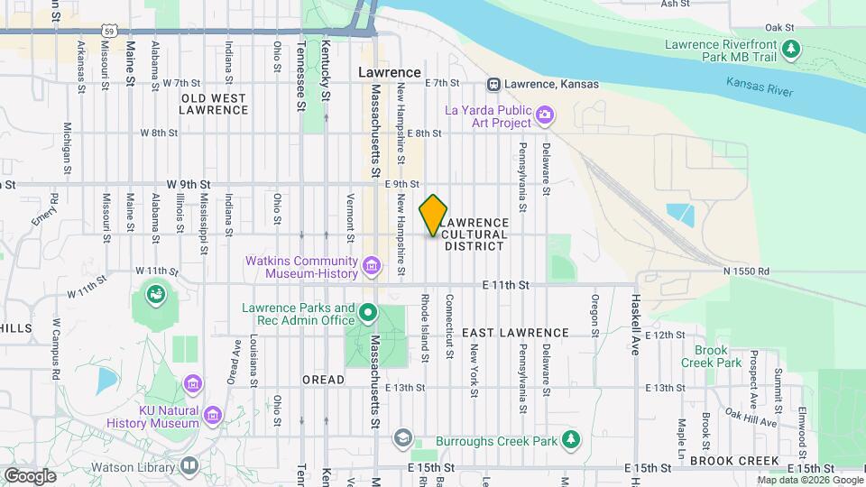 1004 Rhode Island St Map and Location Details