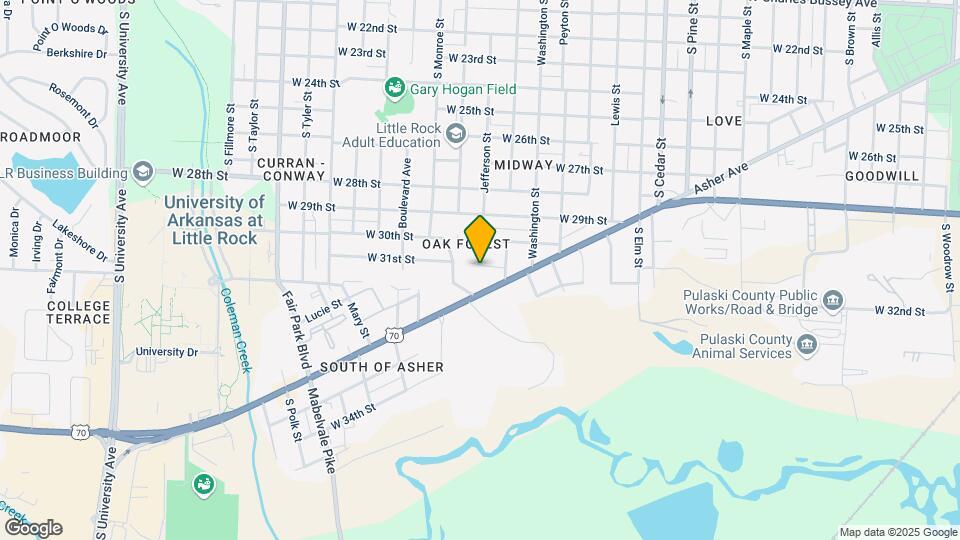 4701 W 31st St Map and Location Details