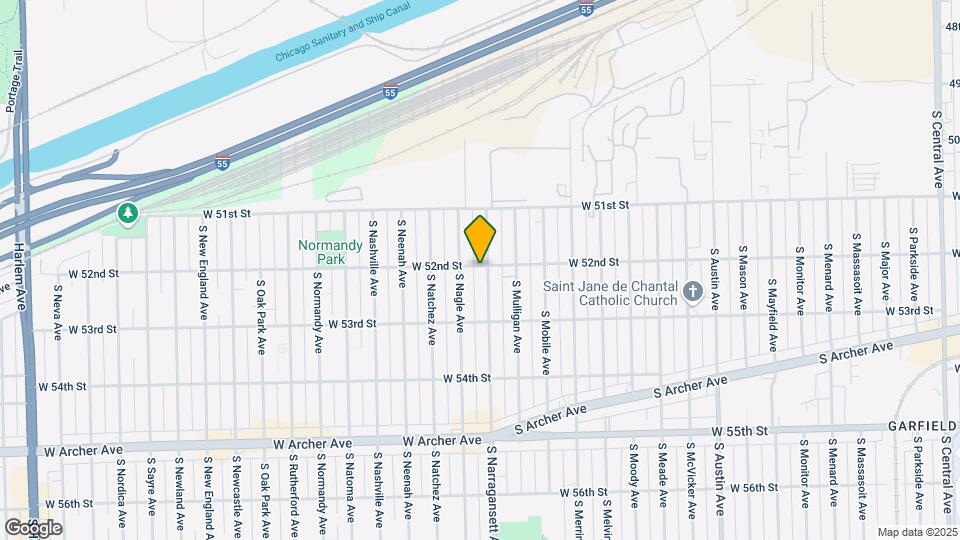 6401 W 52nd St Map and Location Details