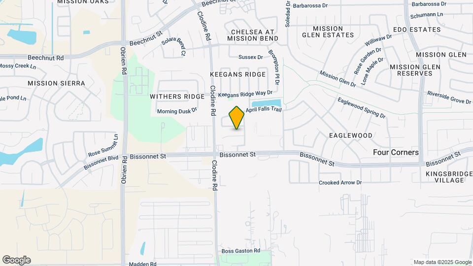 16614 Cold Harbor Ln Map and Location Details