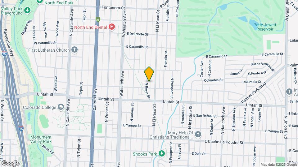 1311 N Royer St Map and Location Details