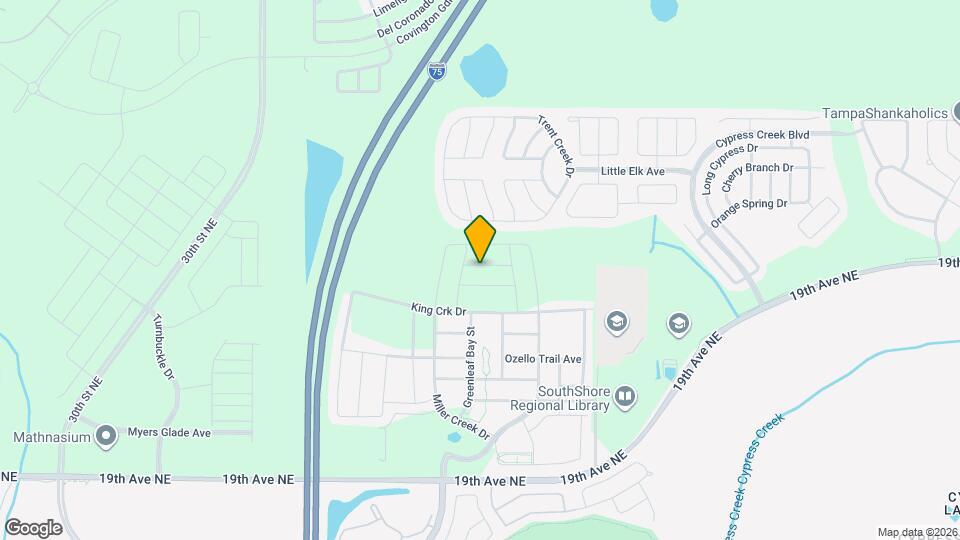 7109 Amelia Cove Ct Map and Location Details