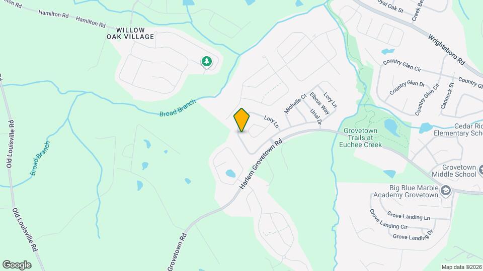 505 Lory Ln Map and Location Details