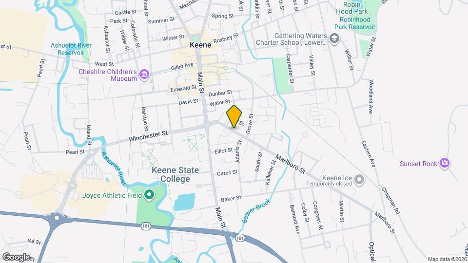 73 Marlboro St Map and Location Details